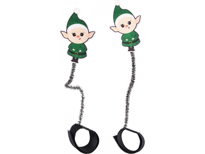 DECORAZIONE PER TESTIERA ELFO DI NATALE Accessori Briglie 